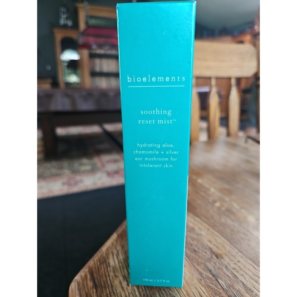 New Box Bioelements Soothing Reset Skin Mist 3.7 oz. Facial Mist Hydrating Aloe